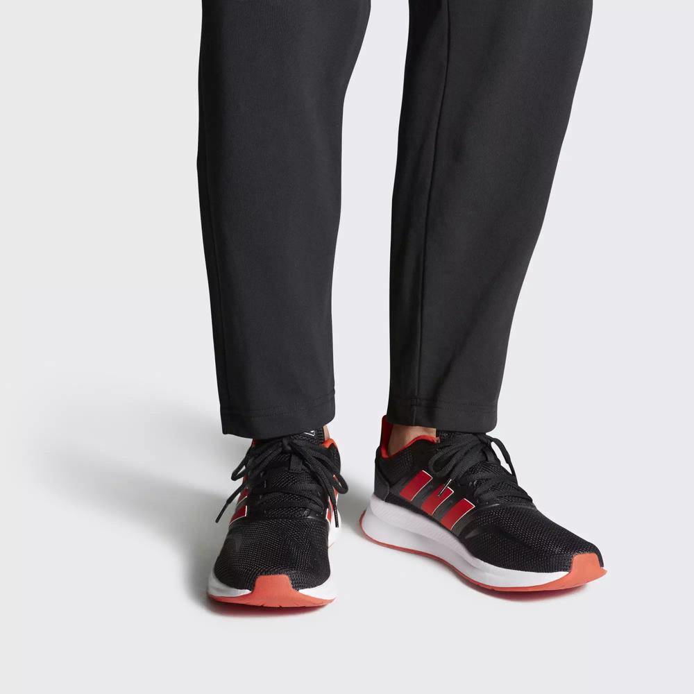 Adidas Runfalcon Tenis Para Correr Negros Para Hombre (MX-74442)